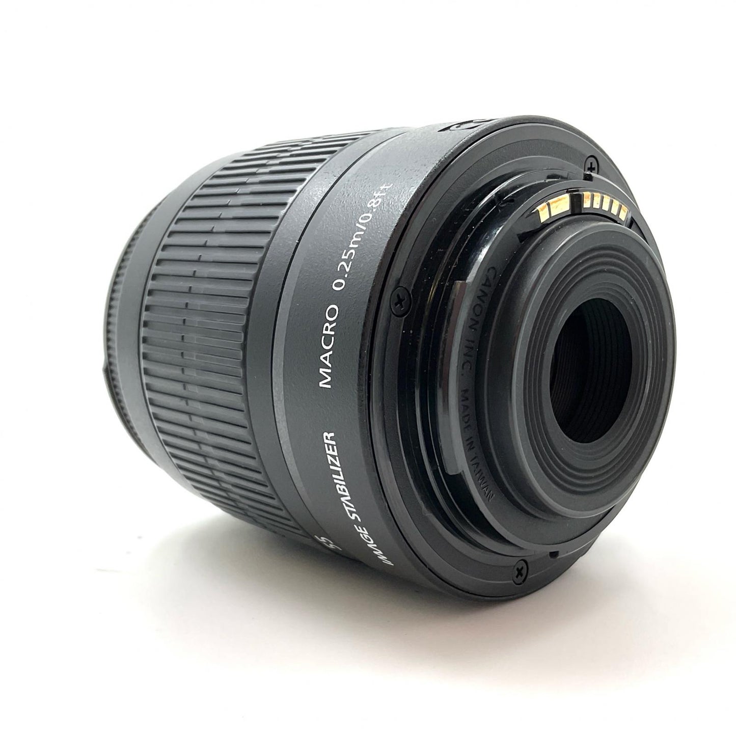 【全額返金保証】【最速発送】Canon EF-S18-55mm F3.5-5.6 IS II　ブラック 美品 動作確認済