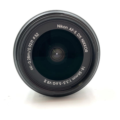 【全額返金保証】【最速発送】Nikon AF-S DX NIKKOR 18-55mm f/3.5-5.6G VR II 動作確認済