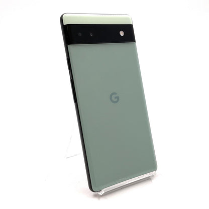 【全額返金保証】【最速発送】Google Pixel 6a 128GB グリーン au Pixel 6a 白ロム 動作確認済