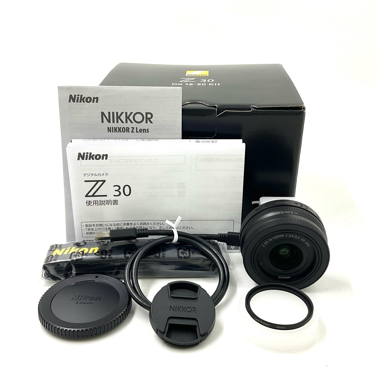 【全額返金保証】【最速発送】Nikon デジタル一眼 Z 30 16-50 VR レンズキット ブラック 超美品 動作確認済