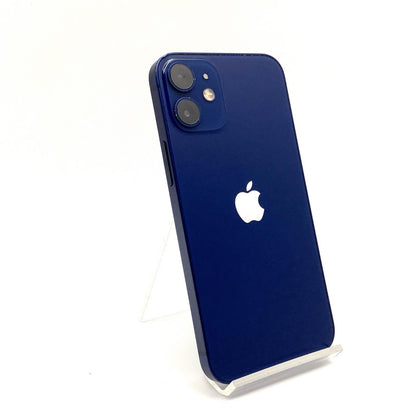 【最速発送】Apple iPhone iPhone 12 mini 256GB ブルー au 白ロム【難有】