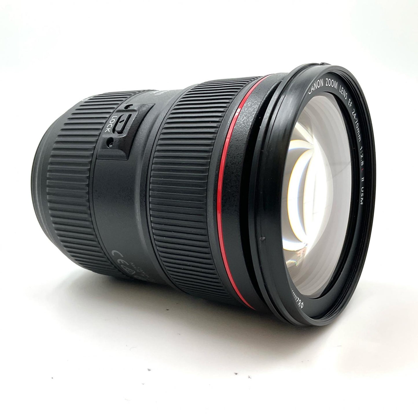 【全額返金保証】【最速発送】Canon EF24-70mm F2.8L II USM 美品 動作確認済