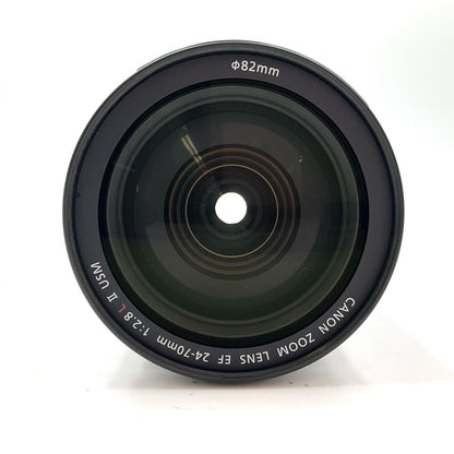 【全額返金保証】【最速発送】Canon EF24-70mm F2.8L II USM 美品 動作確認済