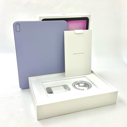 【全額返金保証】【最速発送】Apple iPad Air M2 11インチ 第6世代 128GB パープル WiFi+Cellular SIMフリー 動作確認済