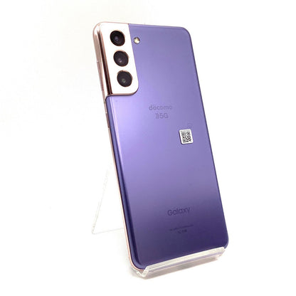 【全額返金保証】【最速発送】SAMSUNG Galaxy S21 5G 256GB ファントムバイオレット docomo SC-51B 白ロム 動作確認済