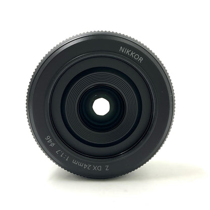 【全額返金保証】【最速発送】Nikon NIKKOR Z DX 24mm f/1.7 超美品 動作確認済
