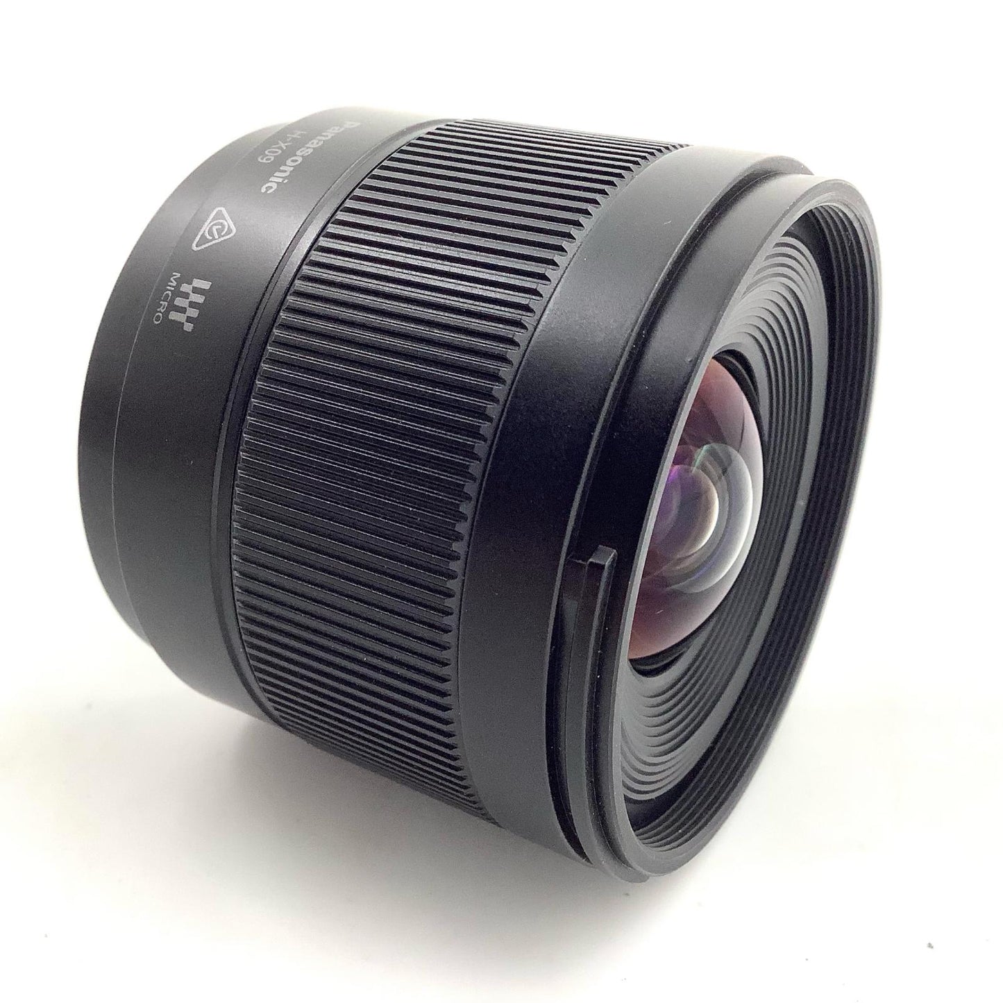 【全額返金保証】【最速発送】Panasonic LEICA DG SUMMILUX 9mm/F1.7 ASPH. H-X09 超美品 動作確認済
