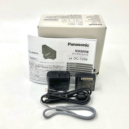 【全額返金保証】【最速発送】Panasonic コンパクトデジタルカメラ LUMIX DC-TZ99 超美品 動作確認済