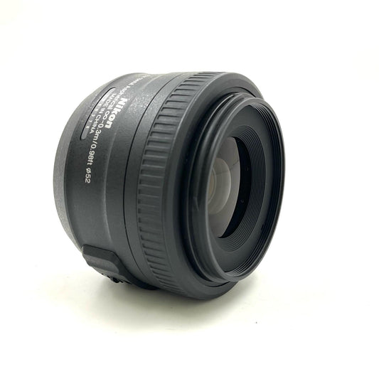 【全額返金保証】【最速発送】Nikon AF-S DX NIKKOR 35mm f/1.8G 美品 動作確認済