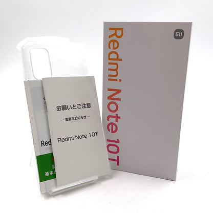 【全額返金保証】【最速発送】Xiaomi Redmi Note 10T 64GB Nighttime Blue Softbank SIMフリー A101XM 白ロム 超美品 動作確認済