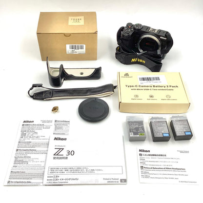 【全額返金保証】【最速発送】Nikon デジタル一眼 Z 30 ボディ ブラック 動作確認済