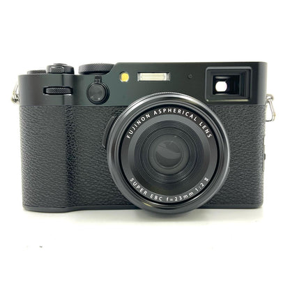 【全額返金保証】【最速発送】FUJIFILM コンパクトデジタルカメラ X100VI ブラック 超美品 動作確認済