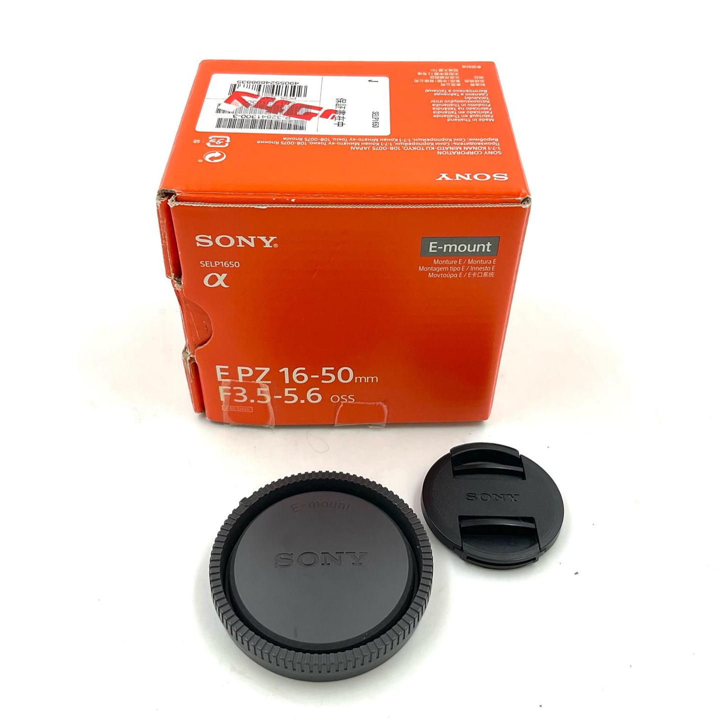 【全額返金保証】【最速発送】Sony E PZ 16-50mm F3.5-5.6 OSS SELP1650 動作確認済