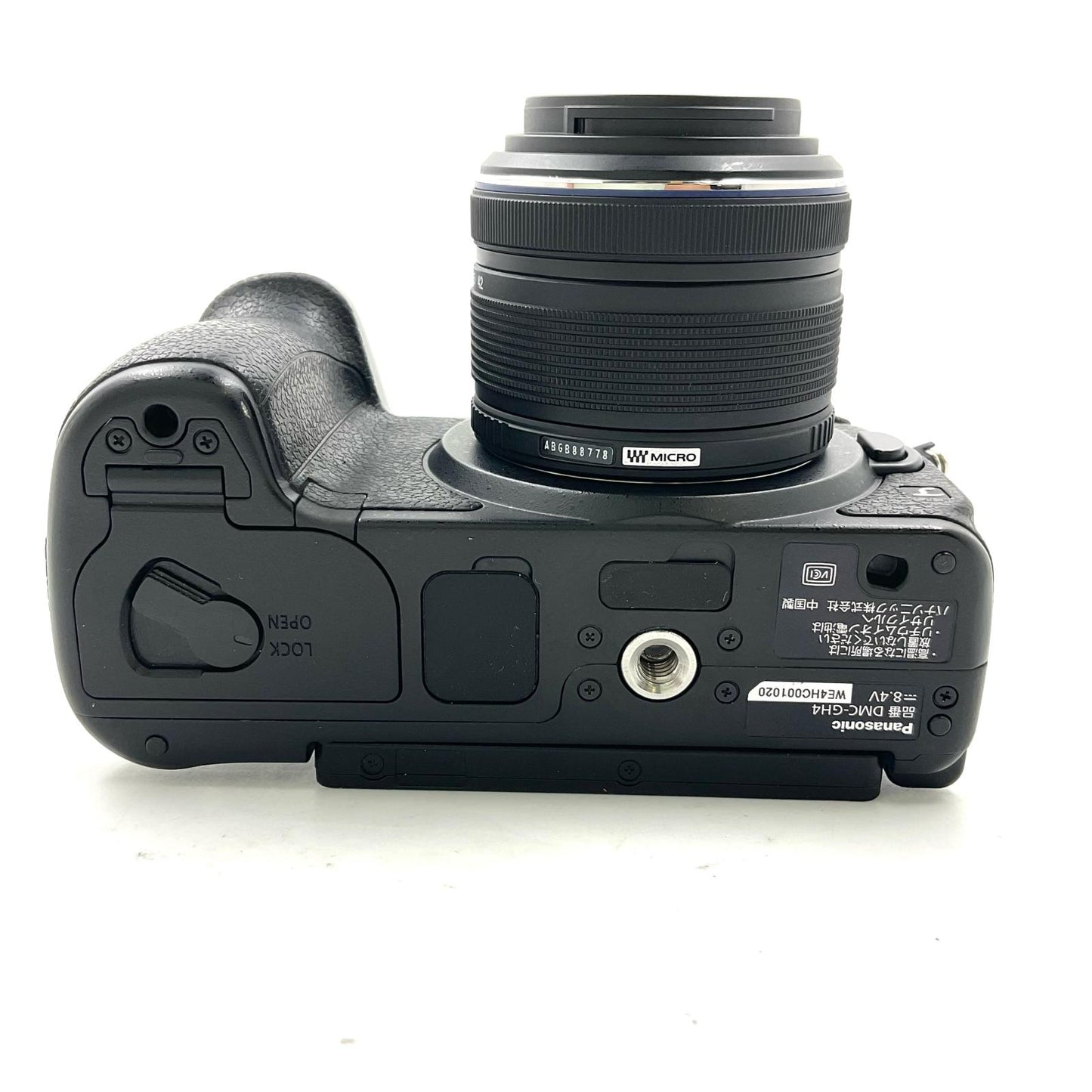 【全額返金保証】【最速発送】Panasonic デジタル一眼 LUMIX DMC-GH4H 高倍率ズームレンズキット ブラック 動作確認済
