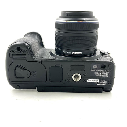 【全額返金保証】【最速発送】Panasonic デジタル一眼 LUMIX DMC-GH4H 高倍率ズームレンズキット ブラック 動作確認済