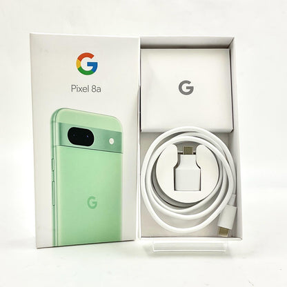 【最速発送】Google Pixel 8a 128GB Aloe au SIMフリー G576D 白ロム【難有】