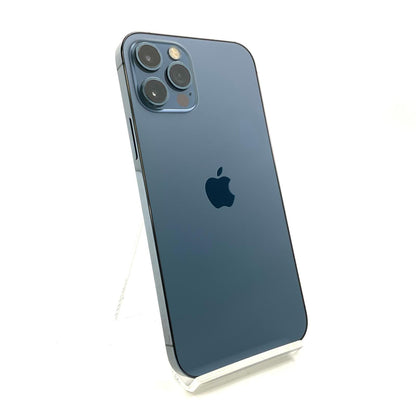 【全額返金保証】【最速発送】Apple iPhone iPhone 12 Pro 256GB パシフィックブルー Softbank SIMフリー 白ロム 動作確認済 89%