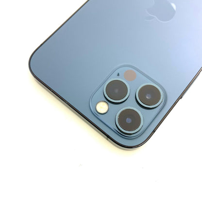 【全額返金保証】【最速発送】Apple iPhone iPhone 12 Pro 256GB パシフィックブルー Softbank SIMフリー 白ロム 動作確認済 89%