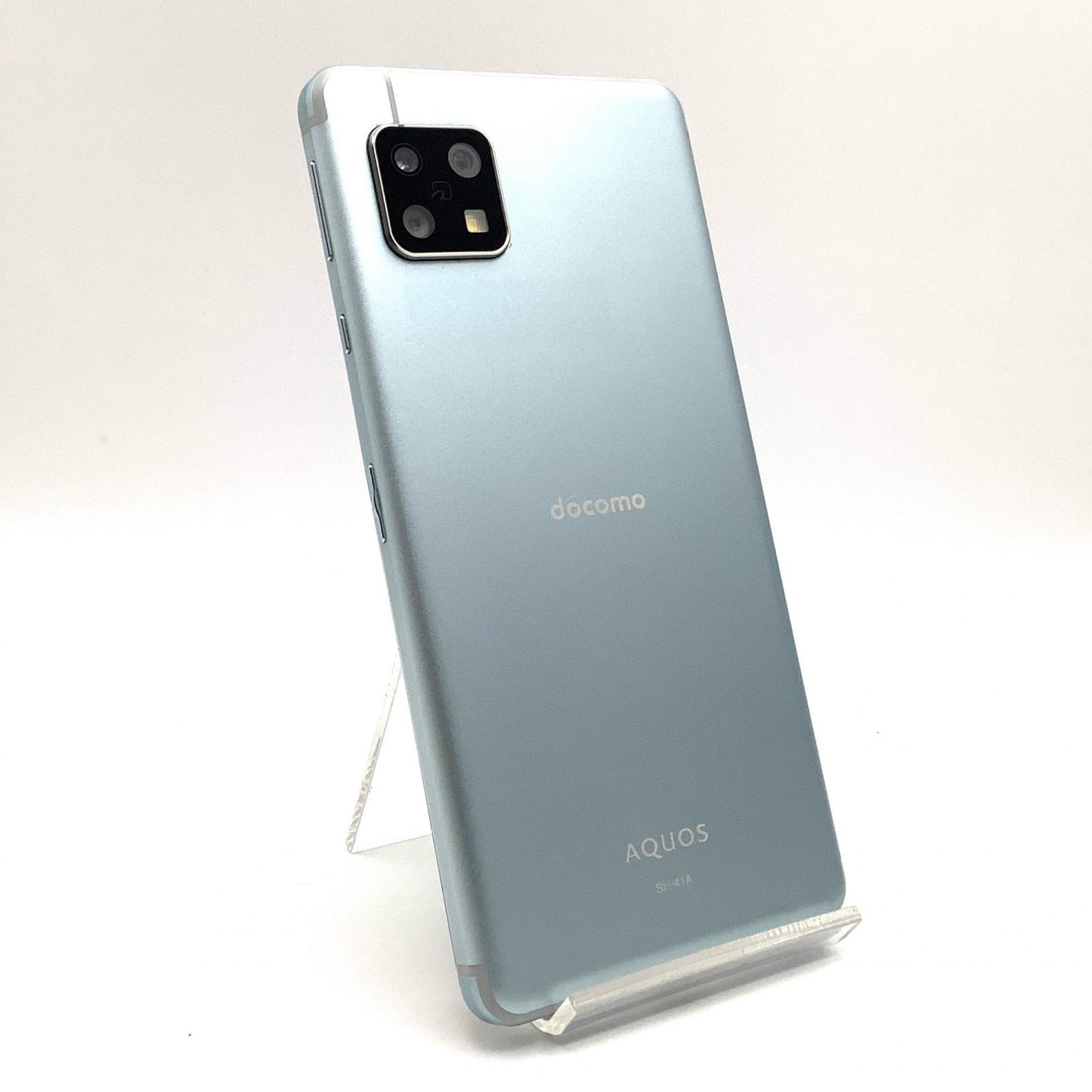 【全額返金保証】【最速発送】SHARP AQUOS sense4 64GB ライトブルー SIMフリー SH-41A 動作確認済