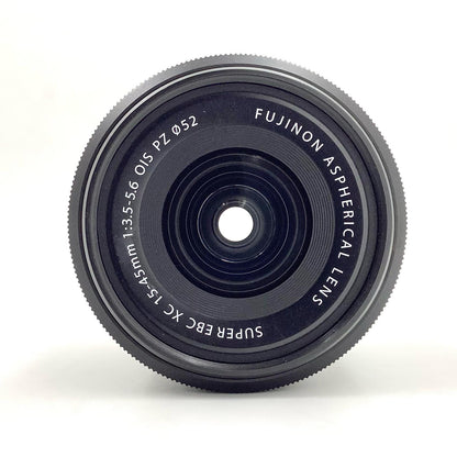 【全額返金保証】【最速発送】FUJIFILM XC15-45mmF3.5-5.6 OIS PZ [ブラック] 動作確認済