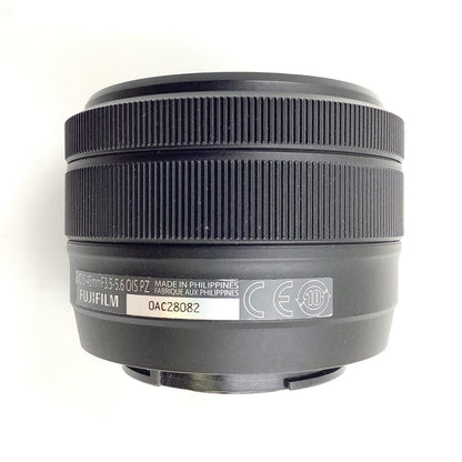 【全額返金保証】【最速発送】FUJIFILM XC15-45mmF3.5-5.6 OIS PZ [ブラック] 動作確認済