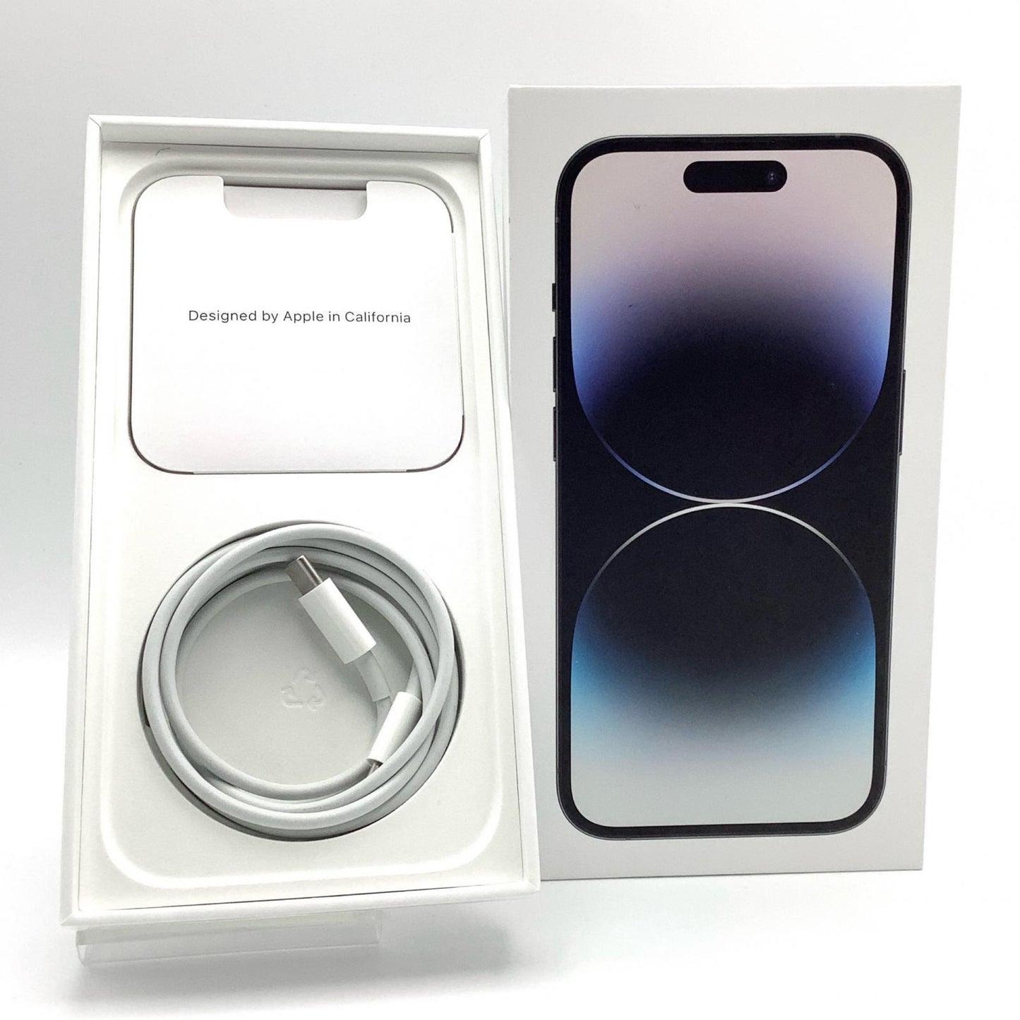 【全額返金保証】【最速発送】Apple iPhone iPhone 14 Pro 128GB スペースブラック Softbank SIMフリー 白ロム 美品 動作確認済 85%