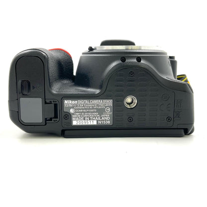 【全額返金保証】【最速発送】Nikon デジタル一眼 D5600 ダブルズームキット ブラック 動作確認済