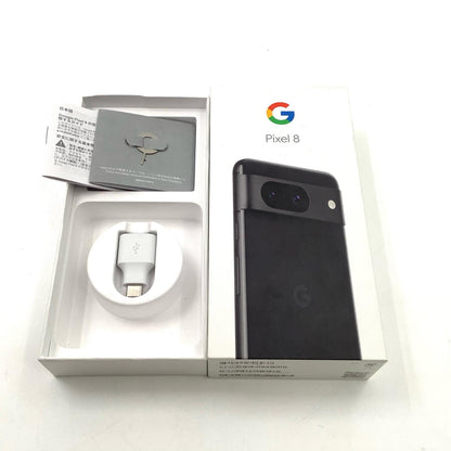 【全額返金保証】【最速発送】Google Pixel Pixel 8 256GB オブシディアン SIMフリー GZPF0 美品 動作確認済