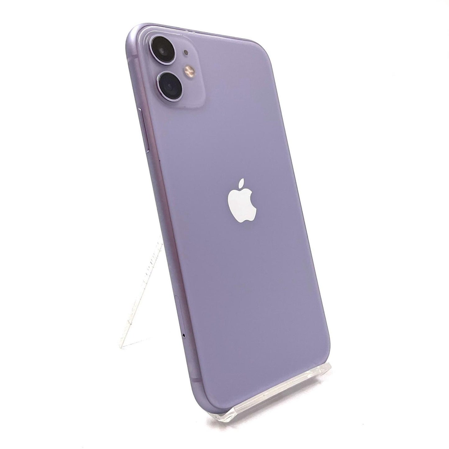 【全額返金保証】【最速発送】Apple iPhone iPhone 11 64GB パープル au SIMフリー 白ロム 動作確認済 77%