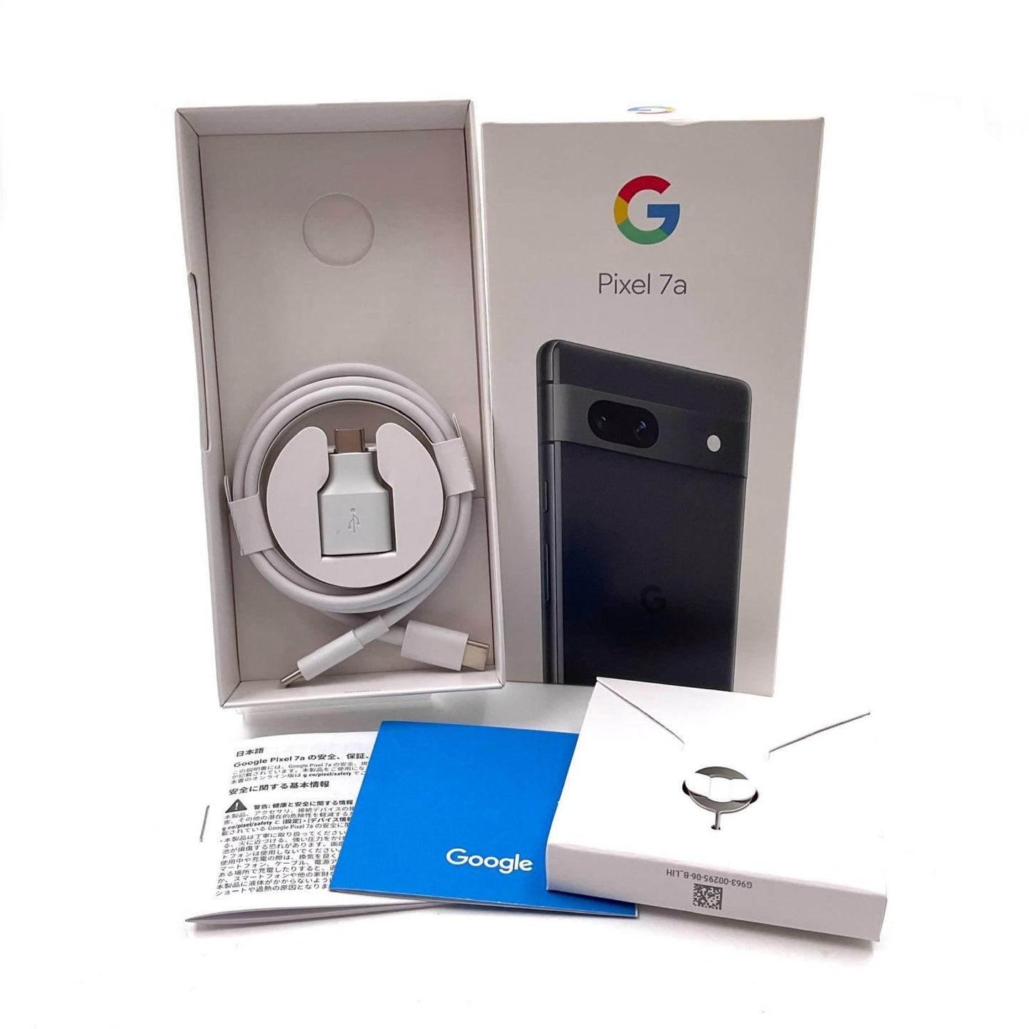 【全額返金保証】【最速発送】Google Pixel 7a 128GB チャコール au G82U8 白ロム 動作確認済