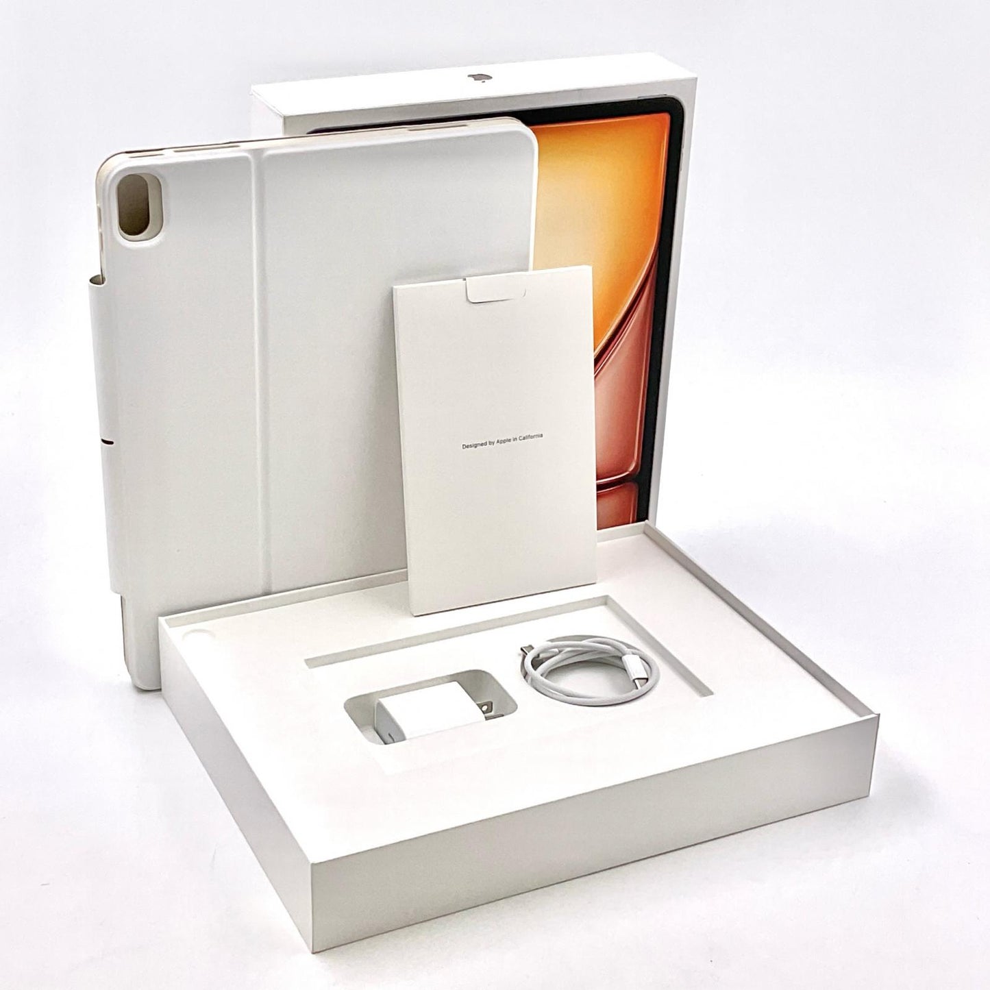 【全額返金保証】【最速発送】Apple iPad Air M2 13インチ 第6世代 128GB スターライト Wi-Fi 美品 動作確認済