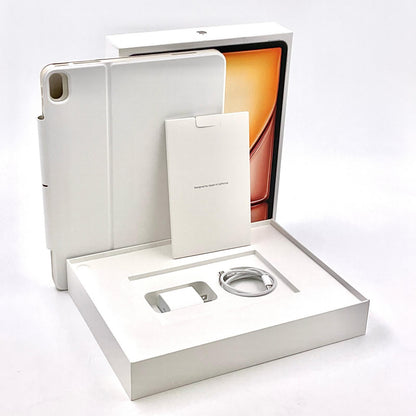 【全額返金保証】【最速発送】Apple iPad Air M2 13インチ 第6世代 128GB スターライト Wi-Fi 美品 動作確認済