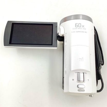 【全額返金保証】【最速発送】Sony HDR-CX680 ホワイト 美品 動作確認済