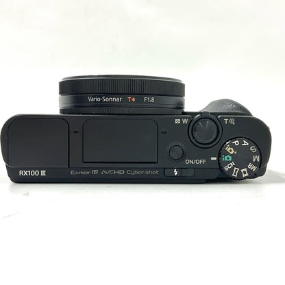 【全額返金保証】【最速発送】Sony コンパクトデジタルカメラ サイバーショット DSC-RX100M3 美品 動作確認済