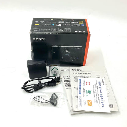 【全額返金保証】【最速発送】Sony コンパクトデジタルカメラ サイバーショット DSC-RX100M3 美品 動作確認済
