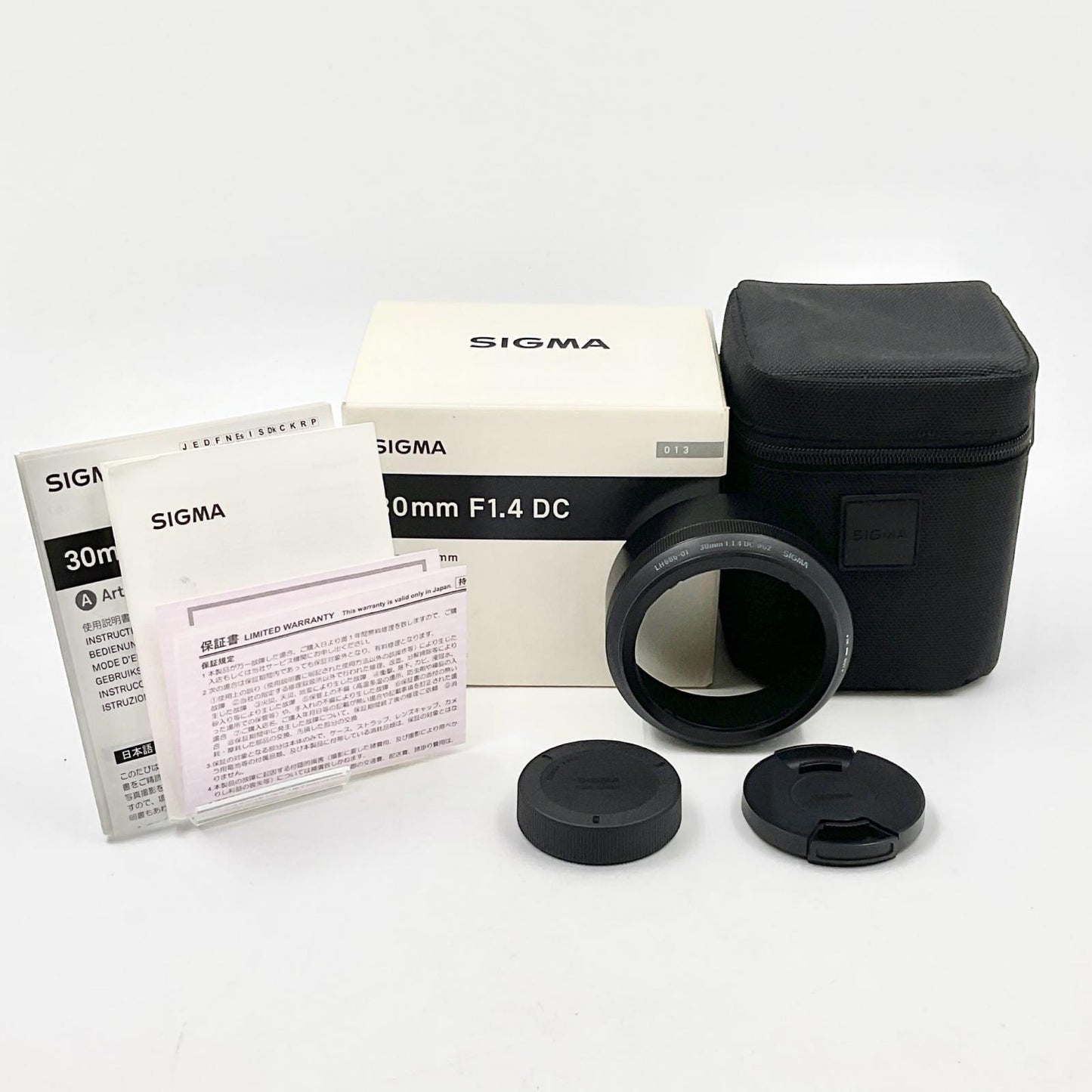 【全額返金保証】【最速発送】SIGMA 30mm F1.4 DC HSM [ニコン用] 美品 動作確認済