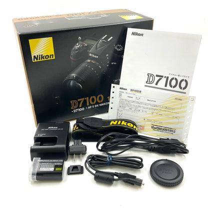 【全額返金保証】【最速発送】Nikon デジタル一眼 D7100 ボディ ブラック 美品 動作確認済