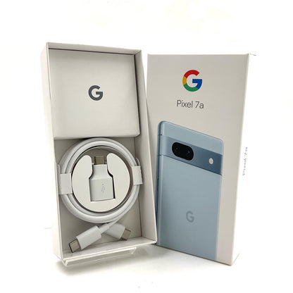 【全額返金保証】【最速発送】Google Pixel 7a 128GB Sea SIMフリー G82U8 超美品 動作確認済