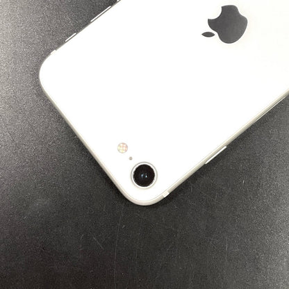 【全額返金保証】【最速発送】Apple iPhone iPhone SE（第2世代） 64GB ホワイト Softbank 白ロム 動作確認済 78%