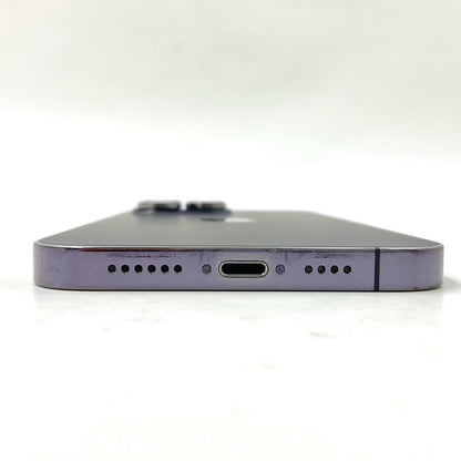 【全額返金保証】【最速発送】Apple iPhone iPhone 14 Pro Max 512GB ディープパープル au SIMフリー 動作確認済 84%