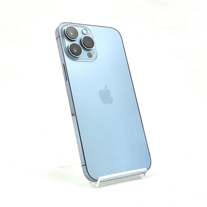 【全額返金保証】【最速発送】Apple iPhone iPhone 13 Pro Max 256GB シエラブルー au SIMフリー 動作確認済 88%