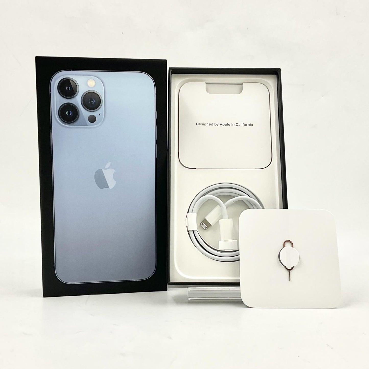 【全額返金保証】【最速発送】Apple iPhone iPhone 13 Pro Max 256GB シエラブルー au SIMフリー 動作確認済 88%