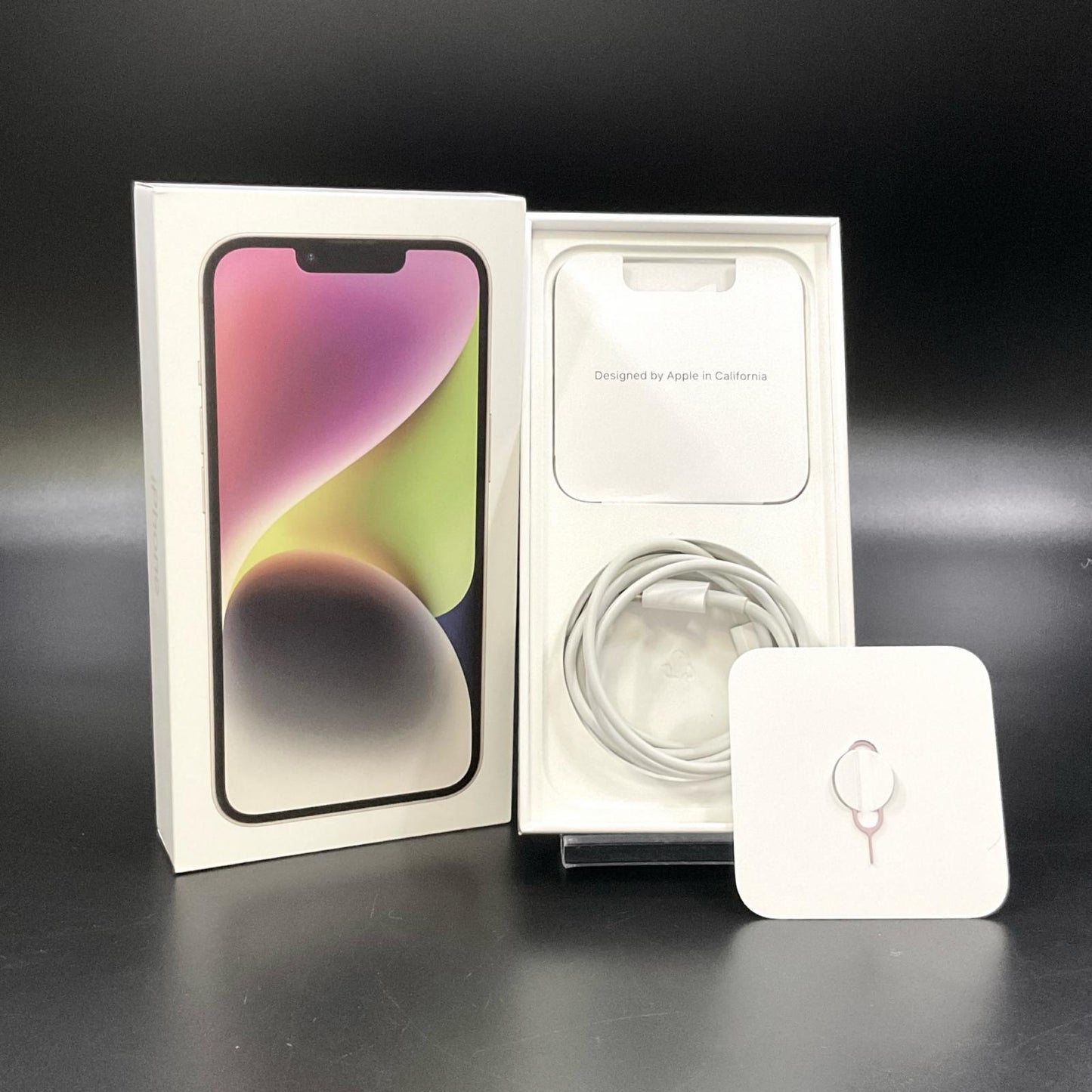 【全額返金保証】【最速発送】Apple iPhone iPhone 14 128GB スターライト SIMフリー 白ロム 動作確認済 84%