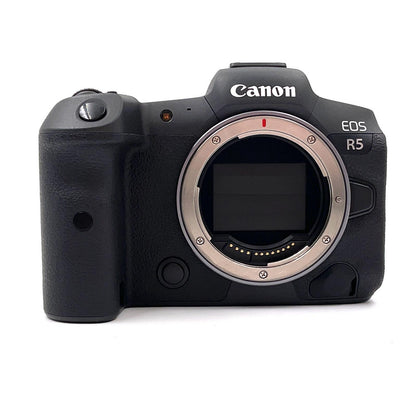 【全額返金保証】【最速発送】Canon デジタル一眼 EOS R5 ボディ ブラック 美品 動作確認済