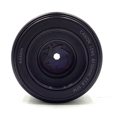 【全額返金保証】【最速発送】Canon RF50mm F1.8 STM 美品 動作確認済