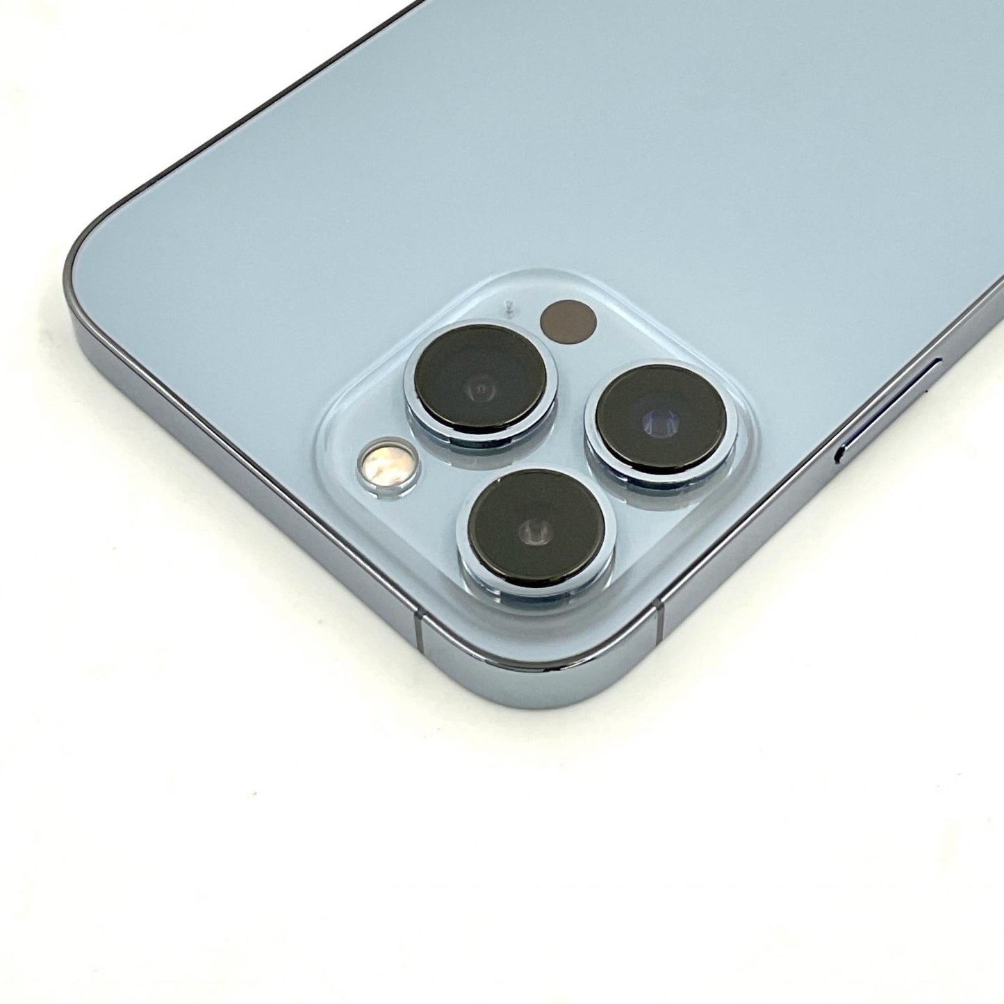 【全額返金保証】【最速発送】Apple iPhone iPhone 13 Pro Max 256GB シエラブルー docomo SIMフリー 白ロム 美品 動作確認済 85%