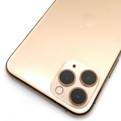 【全額返金保証】【最速発送】Apple iPhone iPhone 11 Pro 256GB ゴールド Softbank 白ロム 動作確認済 70%