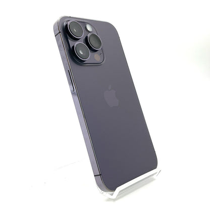 【全額返金保証】【最速発送】Apple iPhone iPhone 14 Pro 128GB ディープパープル 楽天モバイル SIMフリー 白ロム 美品 動作確認済 86%