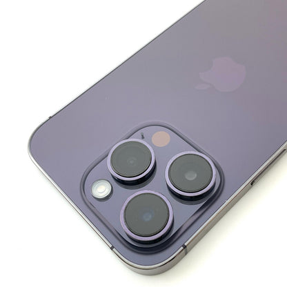 【全額返金保証】【最速発送】Apple iPhone iPhone 14 Pro 128GB ディープパープル 楽天モバイル SIMフリー 白ロム 美品 動作確認済 86%