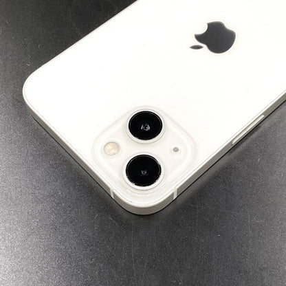 【全額返金保証】【最速発送】Apple iPhone iPhone 13 128GB スターライト docomo SIMフリー 白ロム 動作確認済
